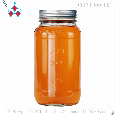 투명유리병 800ml